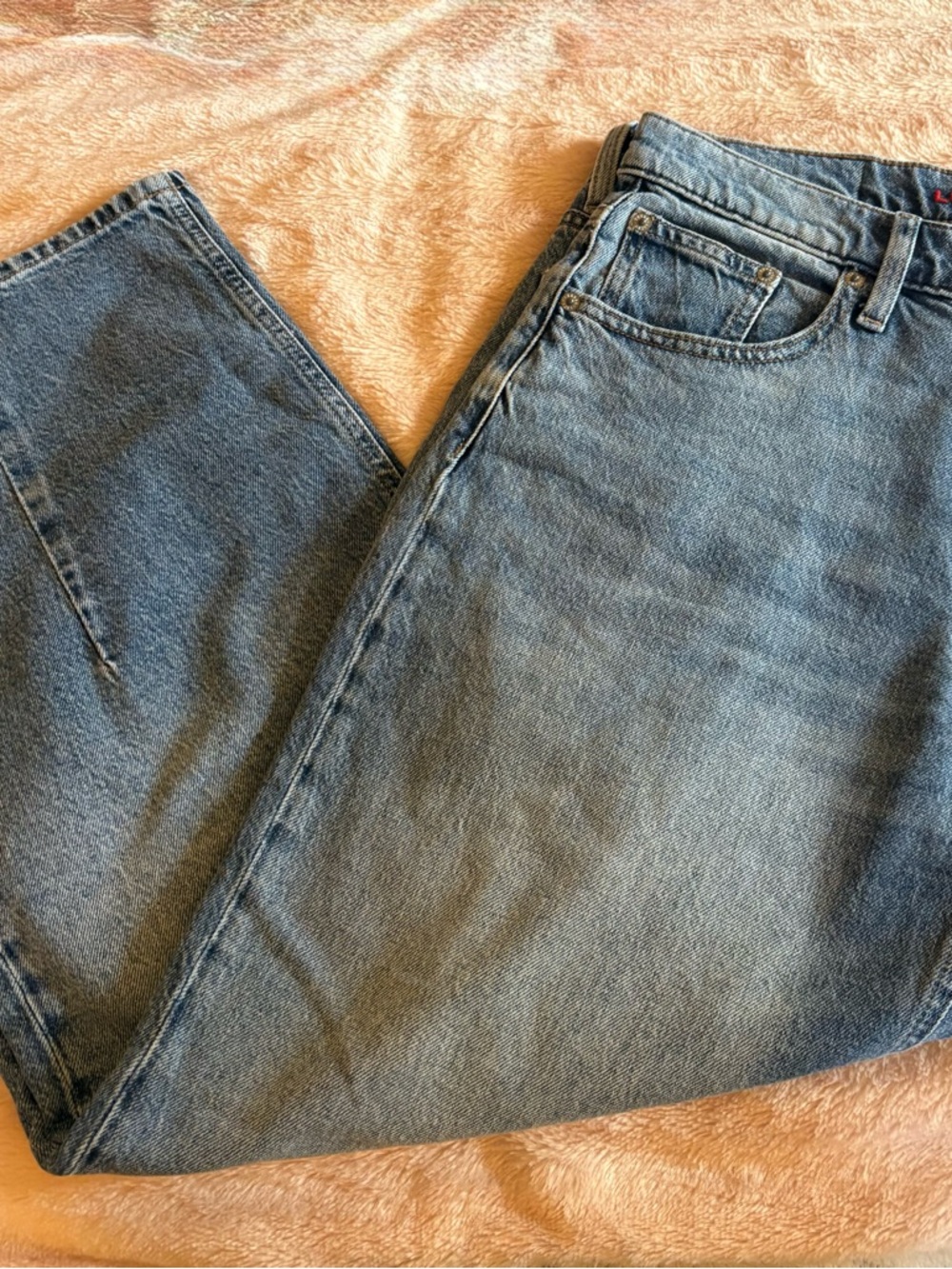 Lucky Brand Barrel Wide Leg Jeans - Picture 7 of 9